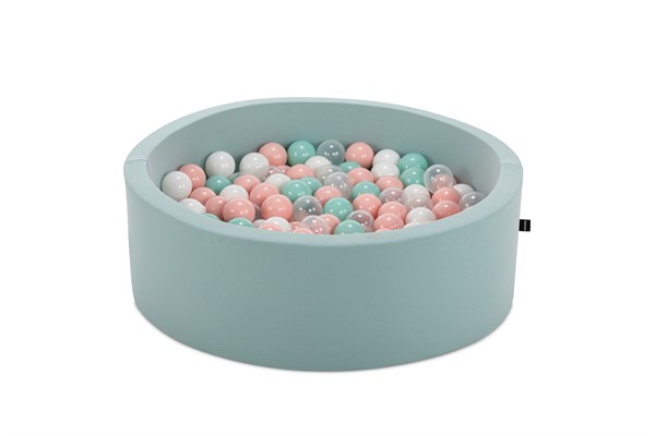 Wellgro Bubble Pop Mint Top Havuzu-Mint/Beyaz/Şeffaf/Pembe